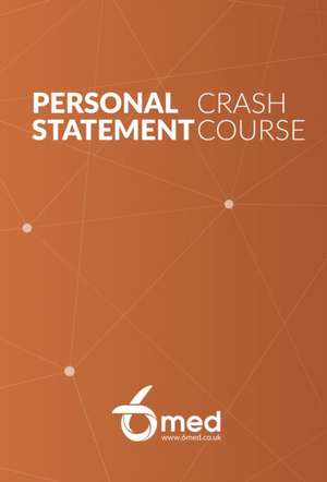 6med Personal Statement Crash Course Book de 6med