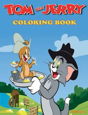 Tom and Jerry Coloring Book For kids de Sally J. Simpson