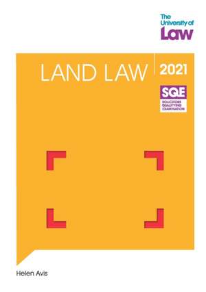 SQE - Land Law de Helen Avis