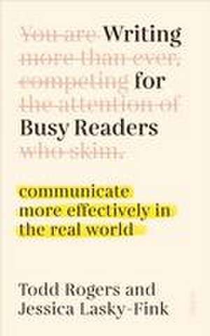 Writing for Busy Readers de Jessica Lasky-Fink