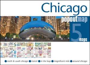 Chicago Double de Popout Maps