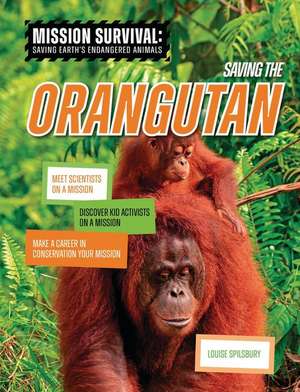 Saving the Orangutan de Louise A Spilsbury