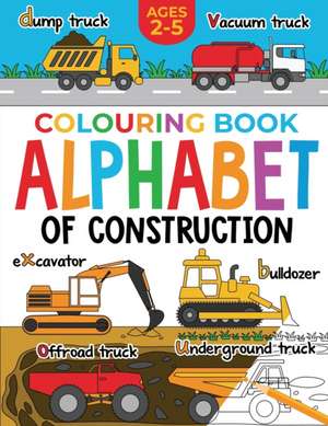 Construction Colouring Book for Children de Fairywren Publishing