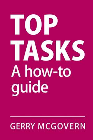 Top Tasks de Gerry McGovern