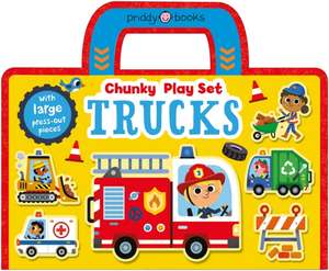 Chunky Play Set Trucks de Priddy Books