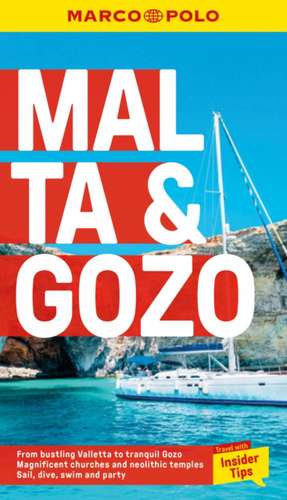 Malta and Gozo Marco Polo Pocket Travel Guide - with pull out map de Marco Polo