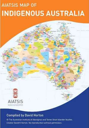 AIATSIS Map of Indigenous Australia -- Flat de David Horton