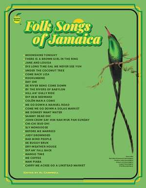 Folk Songs of Jamaica de Al Campbell