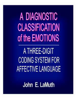 A Diagnostic Classification of the Emotions de John E. LaMuth