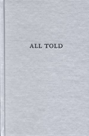 All Told de Hettie Jones