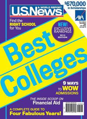 Best Colleges 2015 de U. S. News and World Report