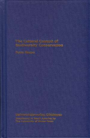 The Cultural Context of Biodiversity Conservation: Seen and Unseen Dimensions of Indigenous Knowledge Among Q'Eqchi' Communities in Guatemala de Petra Maass