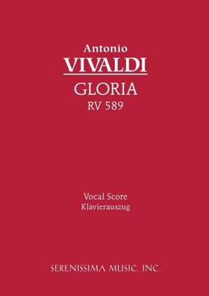 Gloria, RV 589 - Vocal Score de Antonio Vivaldi