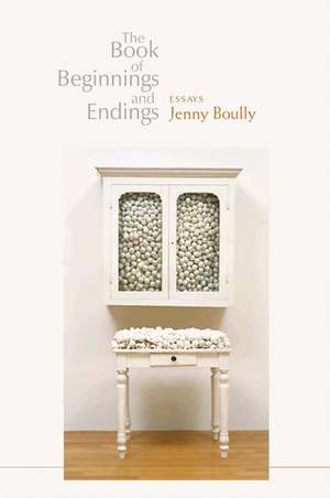 The Book of Beginnings and Endings de Jenny Boully