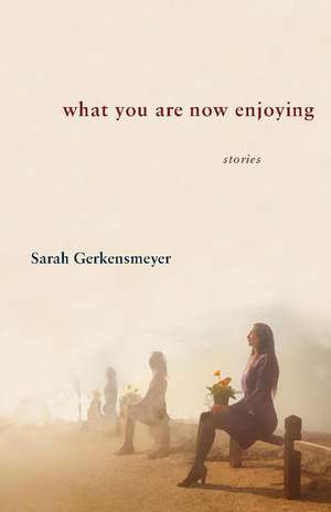 What You Are Now Enjoying de Sarah Gerkensmeyer