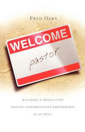 Welcome Pastor