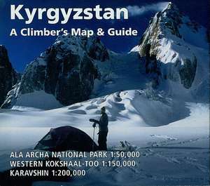 Kyrgyzstan: A Climber's Map & Guide de Garth Willis