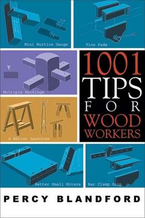 1001 Tips for Woodworkers de Percy W. Blandford