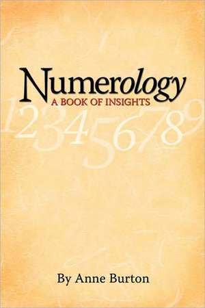 Numerology, a Book of Insights: The Man, His History, His Story de Anne Burton