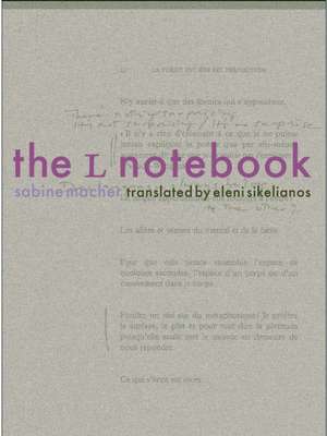 The L Notebook de Sabine Macher