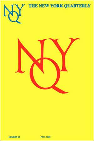 The New York Quarterly, Number 40 de William Packard