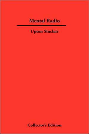 Mental Radio de Upton Sinclair