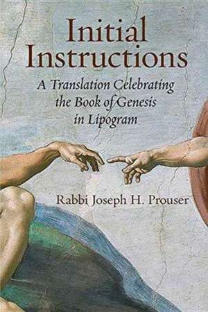 Initial Instructions de Joseph H. Prouser