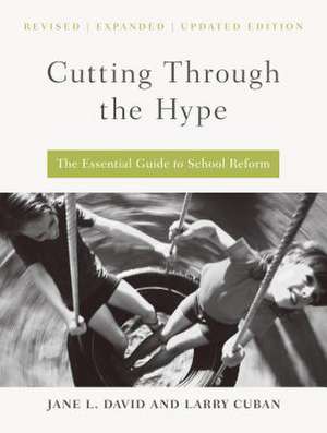 Cutting Through the Hype: The Essential Guide to School Reform de Jane L. David