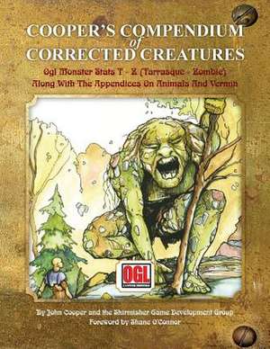 Cooper's Compendium of Corrected Creatures