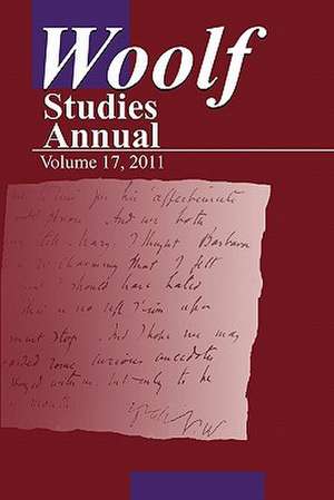 Woolf Studies Annual Vol 17 de Mark Hussey