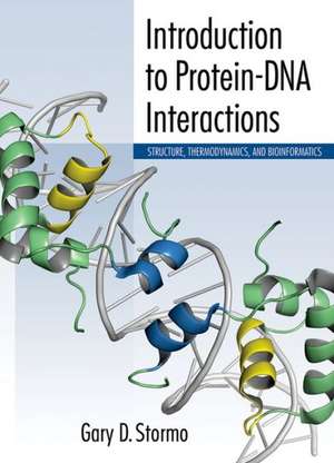 Introduction protein DNA Interactions de Gary D. Stormo