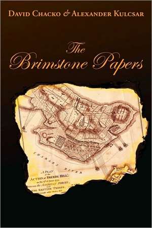 The Brimstone Papers de David Chacko