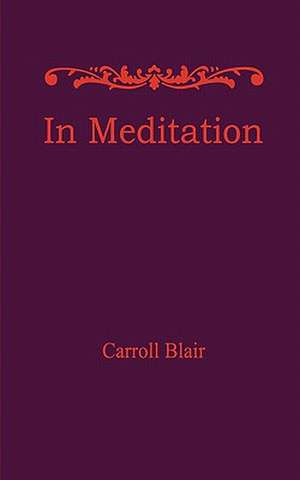 In Meditation de Carroll Blair