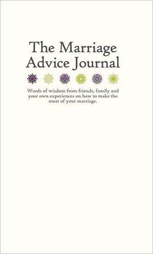 The Marriage Advice Journal de Lovebook