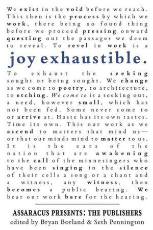 Joy Exhaustible de Bryan Borland