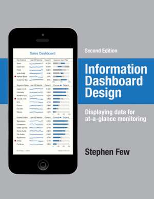 Information Dashboard Design: Displaying Data for At-a-Glance Monitoring de Stephen Few