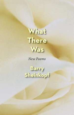 What There Was: New Poems de Barry Sheinkopf