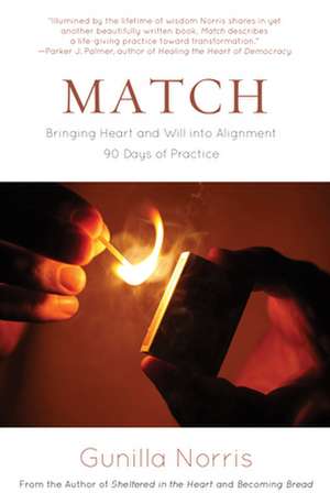 Match: Bringing Heart and Will into Alignment de Gunilla Norris