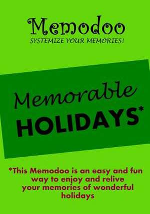 Memodoo Memorable Holidays de Memodoo