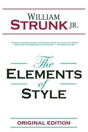 The Elements of Style de William Strunk