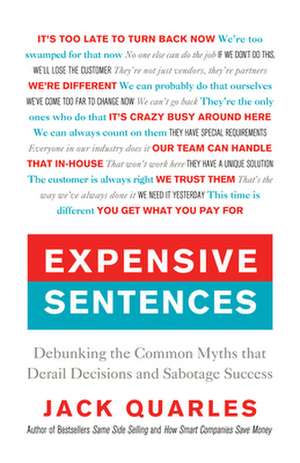 Expensive Sentences de Jack Quarles