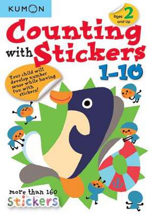 Kumon Counting with Stickers 1-10