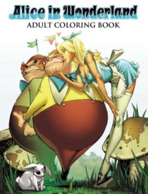 Alice in Wonderland Adult Coloring Book de Joe Brusha