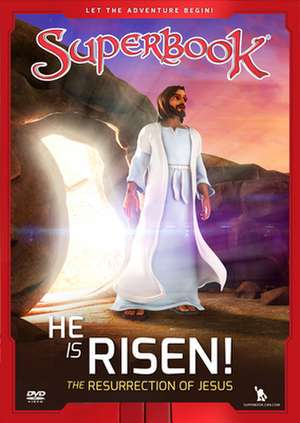 Superbook He Is Risen!: The Resurrection of Jesus de Cbn