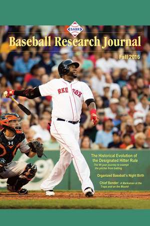 Baseball Research Journal (BRJ), Volume 45 #2 de Society for American Baseball Research (SABR)