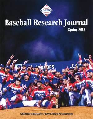 Baseball Research Journal (BRJ), Volume 47 #1 de Society for American Baseball Research (SABR)