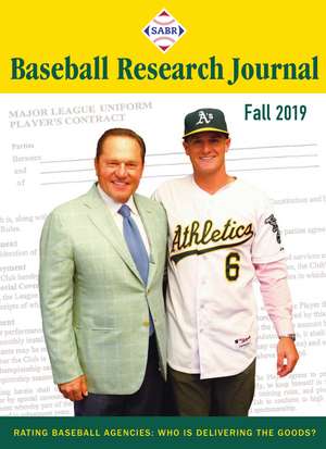 Baseball Research Journal (BRJ), Volume 48 #2 de Society for American Baseball Research (SABR)