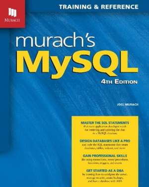 Murach's MySQL (4th Edition) de Joel Murach