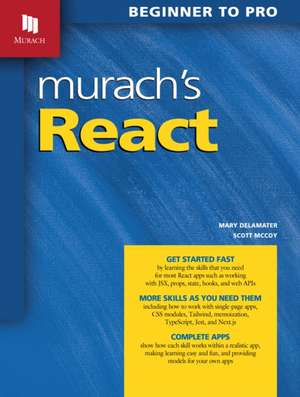 Murach's React de Mary Delamater