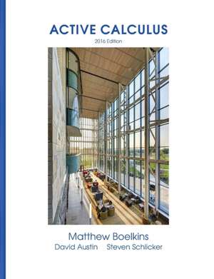 Active Calculus de Matthew Boelkins